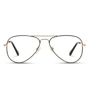 OTTOTO 51-000014 AVIATOR RX CLEAR GOLD EYEGLASSES SUNGLASSES FRAMES 54-14